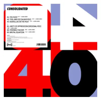 "[PIAS] 40" ("Consolidated") (Vinyl / 12" EP)