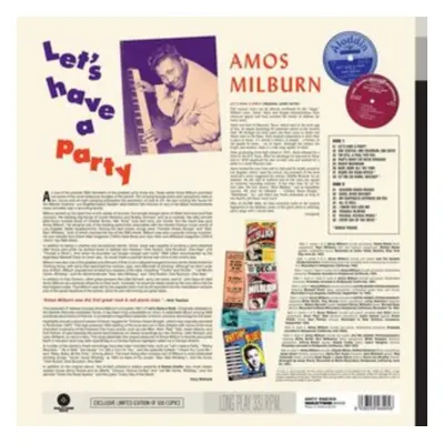 "Let's Have a Party" ("Amos Milburn") (Vinyl / 12" Album)