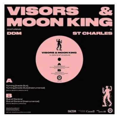 "Turning (Inside Out)/Out of Control" ("Visors & Moon King") (Vinyl / 12" Single)