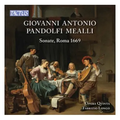 "Giovanni Antonio Pandolfi Mealli: Sonate, Roma 1669" ("") (CD / Album)