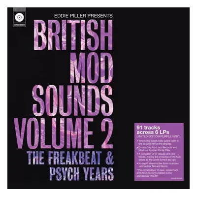 "Eddie Piller Presents British Mod Sounds" ("") (Vinyl / 12" Album Coloured Vinyl Box Set)