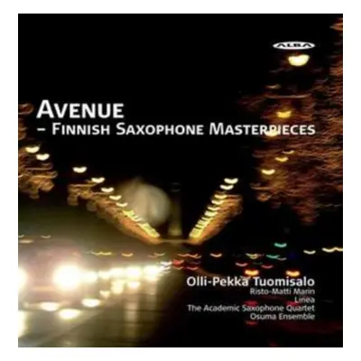 "Avenue: Finnish Saxophone Masterpieces" ("") (CD / Album)