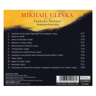 "Viacheslav Shelepov: Glinka Revisited" ("") (CD / Album)