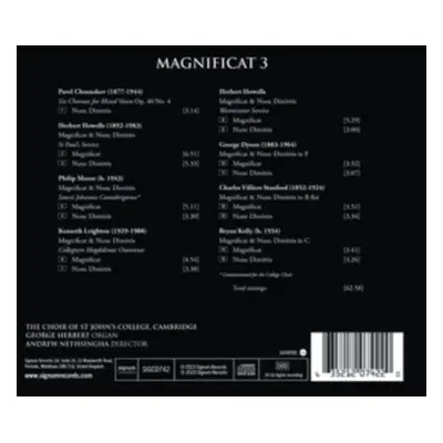 "Nethsingha: Magnificat 3" ("") (CD / Album)