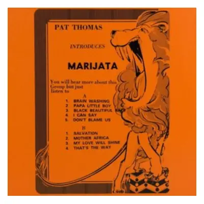 "Pat Thomas Introduces Marijata" ("Pat Thomas Introduces Marijata") (Vinyl / 12" Album)