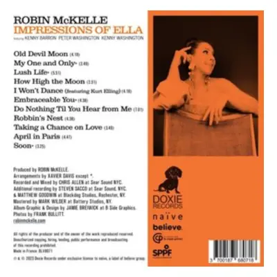 "Impressions of Ella" ("Robin McKelle") (CD / Album)