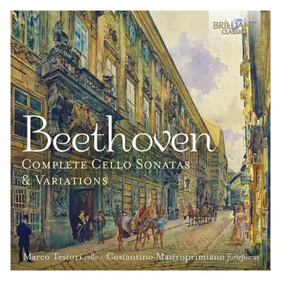 "Beethoven: Complete Cello Sonatas & Variations" ("") (CD / Album (Jewel Case))