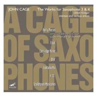 "A Cage of Saxophones" ("") (CD / Album)