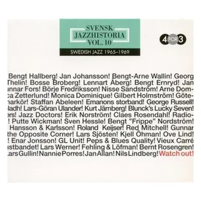 "Swedish Jazz History 1970-1979" ("") (CD / Album)