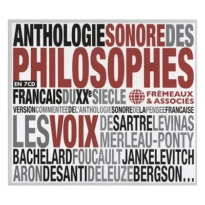 "Anthologie Sonore Des Philosophes Franais Du XXe Sicle" ("Various Performers") (CD / Box Set)