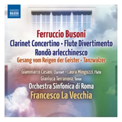 "Ferruccio Busoni: Clarinet Concertino/Flute Divertimento/..." ("") (CD / Album)