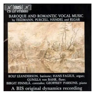 "Baroque and Romantic Vocal Music (Fagius, Parsons, Von Bahr)" ("") (CD / Album)