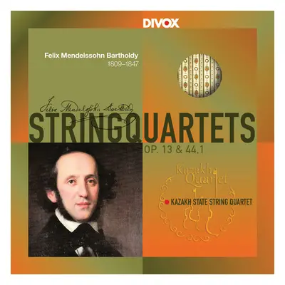 "Felix Mendelssohn Bartholdy: String Quartets Op. 13 & 44, 1" ("") (CD / Album)