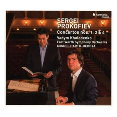 "Sergei Prokofiev: Concertos Nos. 1, 3 & 4" ("") (CD / Album)