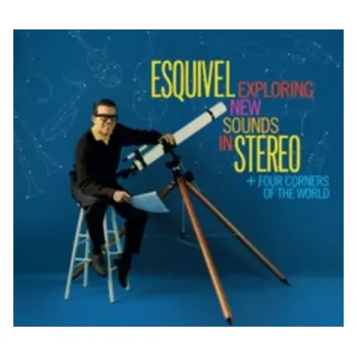 "Exploring New Sounds in Stereo + Four Corners of the World" ("Esquivel") (CD / Album)