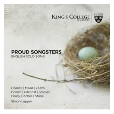 "Proud Songsters: English Solo Song" ("") (CD / Album)