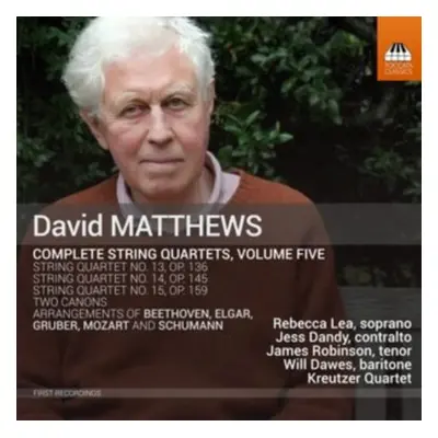 "David Matthews: Complete String Quartets" ("") (CD / Album)