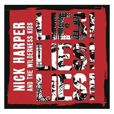 "Lies! Lies! Lies!" ("Nick Harper & The Wilderness Kids") (Vinyl / 12" Album)