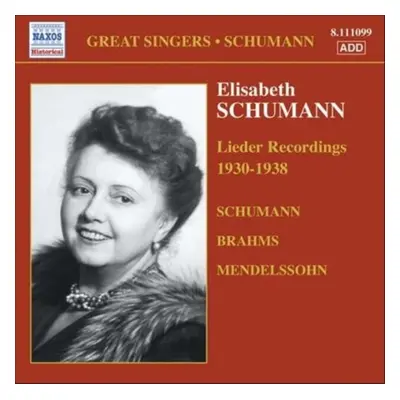 "Lieder Recordings 1930 - 1938" ("") (CD / Album)