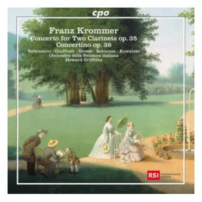 "Franz Krommer: Concerto for Two Clarinets Op. 35/Concertino..." ("") (CD / Album)