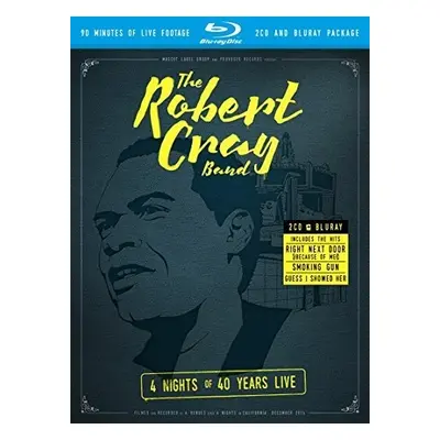 "4 Nights of 40 Years Live" ("Robert Cray") (CD / Album with Blu-ray)