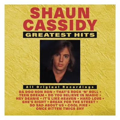 "Greatest Hits" ("Shaun Cassidy") (Vinyl / 12" Album)