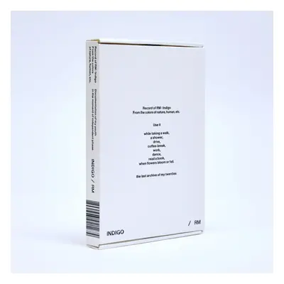 "Indigo (Book Edition)" ("RM") (CD / Album)