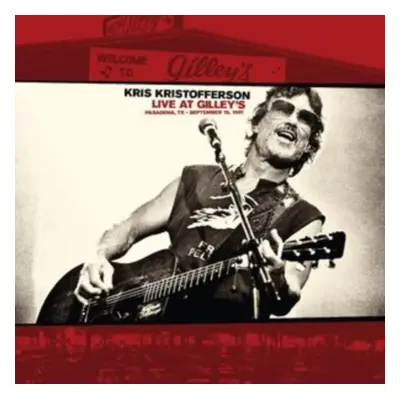 "Live at Gilley's, Pasadena, TX, September 15, 1981" ("Kris Kristofferson") (Vinyl / 12" Album)