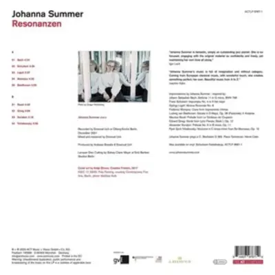 "Resonanzen" ("Johanna Summer") (Vinyl / 12" Album)