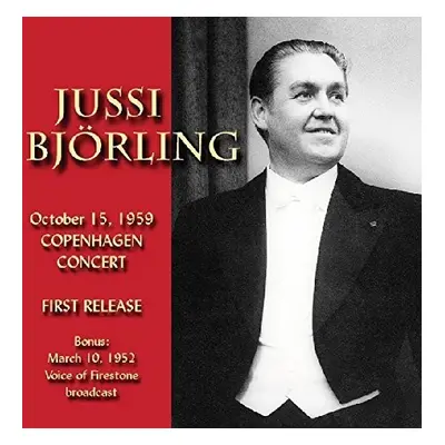 "Jussi Bjrling: October 15, 1959 - Copenhagen Concert" ("") (CD / Album)