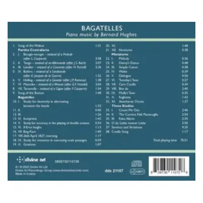 "Bagatelles: Piano Music By Bernard Hughes" ("") (CD / Album)