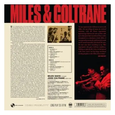 "Miles & Coltrane" ("Miles Davis & John Coltrane") (Vinyl / 12" Album)