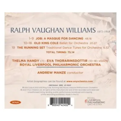 "Vaughan Williams: Job: A Masque for Dancing/Old King Cole/..." ("") (CD / Album)