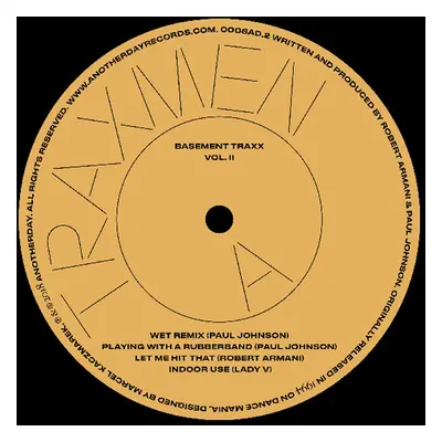 "Basement Trax" ("Traxmen") (Vinyl / 12" EP)