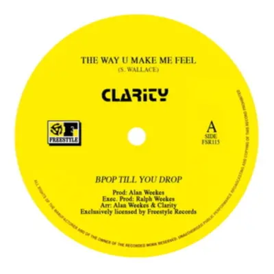 "The Way U Make Me Feel" ("Clarity") (Vinyl / 12" Single)