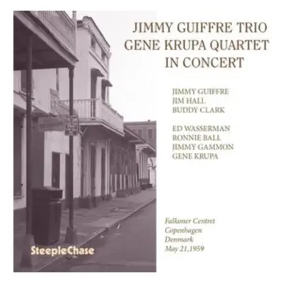 "In Concert" ("Jimmy Guiffre Trio/Gene Krupa Quartet") (CD / Album)