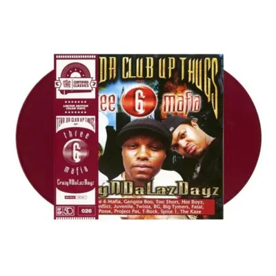 "CrazyNDaLazDayz" ("Tear Da Club Up Thugs of Three 6 Mafia") (Vinyl / 12" Album Coloured Vinyl (