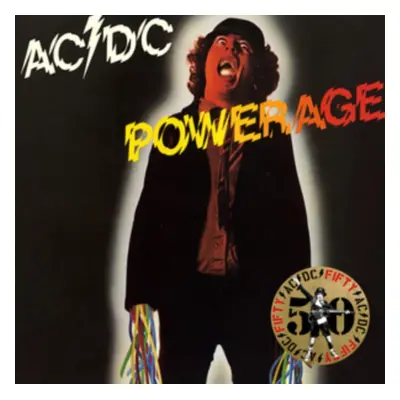 "Powerage (50th Anniversary Gold Vinyl)" ("AC/DC") (Vinyl / 12" Album Coloured Vinyl)