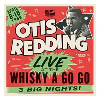 "Live at the Whisky a Go Go" ("Otis Redding") (Vinyl / 12" Album)