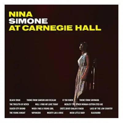 "Nina Simone at Carnegie Hall" ("Nina Simone") (Vinyl / 12" Album)