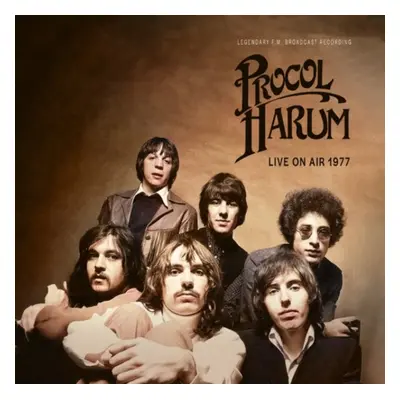 "Live On Air 1977" ("Procol Harum") (Vinyl / 12" Album (Clear vinyl))