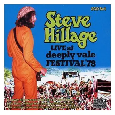 "Live at Deeply Vale 1978" ("Steve Hillage") (CD / Album)