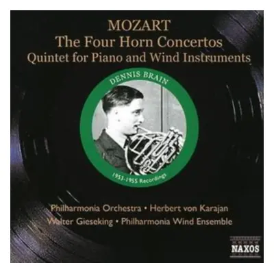 "Horn Concertos 1 - 4, Piano and Wind Quintet (Von Karajan)" ("") (CD / Album)