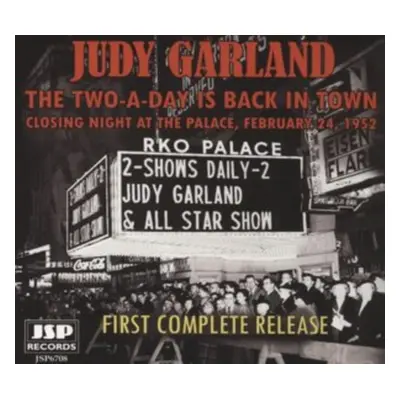 "The two-a-day is back in town" ("Judy Garland") (CD / Album)