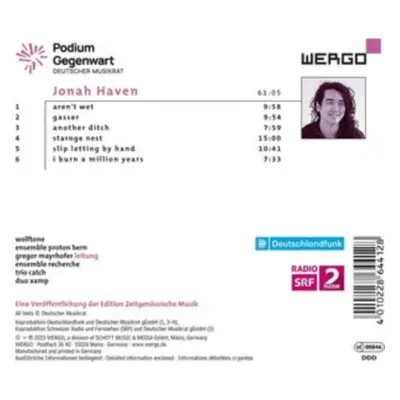 "Jonah Haven: Gasser" ("") (CD / Album)