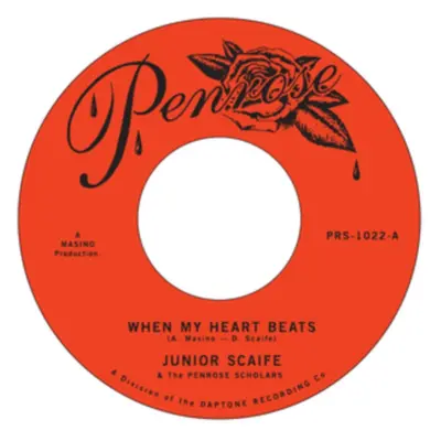 "When My Heart Beats/Moment to Moment" ("Junior Scaife") (Vinyl / 7" Single)