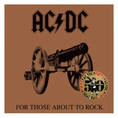 "For Those About to Rock (50th Anniversary Gold Vinyl)" ("AC/DC") (Vinyl / 12" Album Coloured Vi