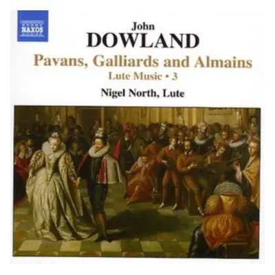 "Lute Music 3: Pavans, Galliards and Almains (North)" ("") (CD / Album)