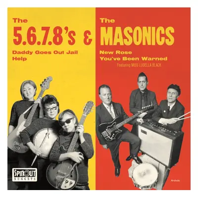 "Japan Tour EP" ("The 5.6.7.8's/The Masonics") (Vinyl / 7" EP)