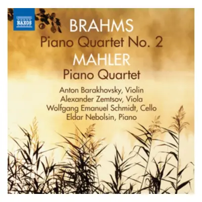 "Brahms: Piano Quartet No. 2/Mahler: Piano Quartet" ("") (CD / Album)